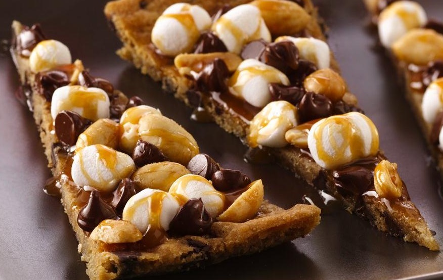 Rocky Road Cookie Pizza