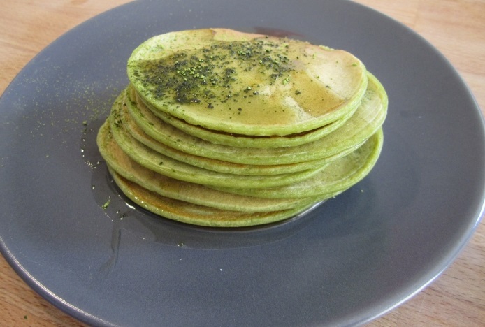 Green Tea Pancakes