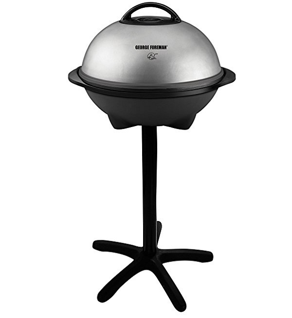 George Foreman GGR50B Outdoor Electric BBQ Grill