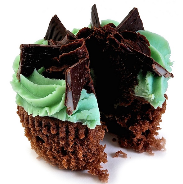 After Eight Mint Cupcake
