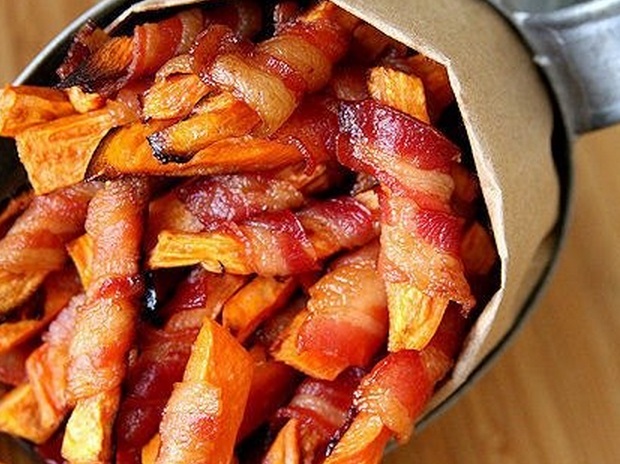 Bacon-Wrapped Fries