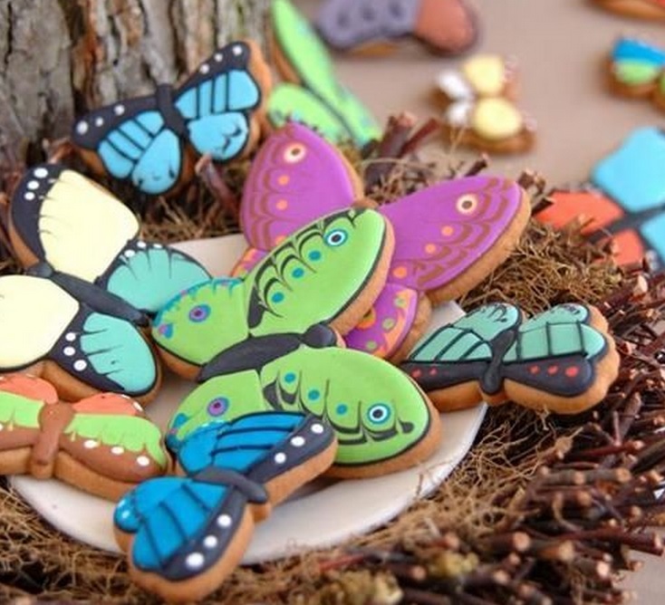 Cookies That Look Like Butterflies