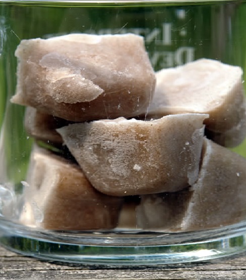 Chia-Seed Ice-Cubes