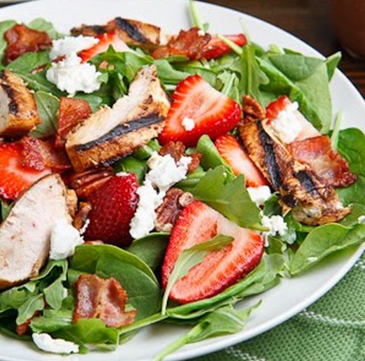 Strawberry & Chicken Salad