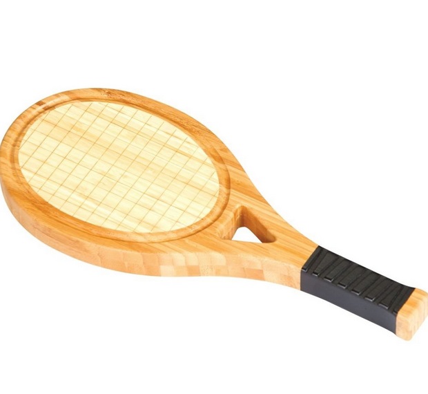 Tennis Racquet Cheese Board