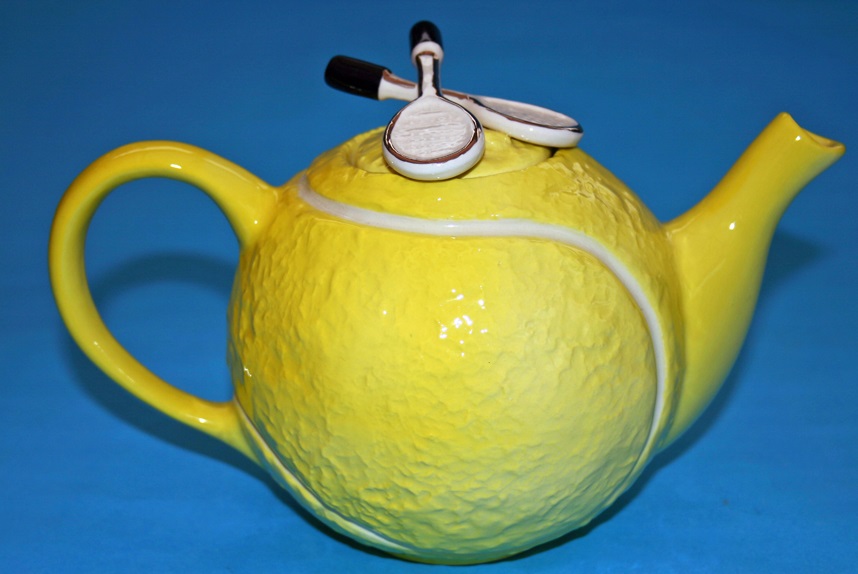Tennis Ball Tea Pot
