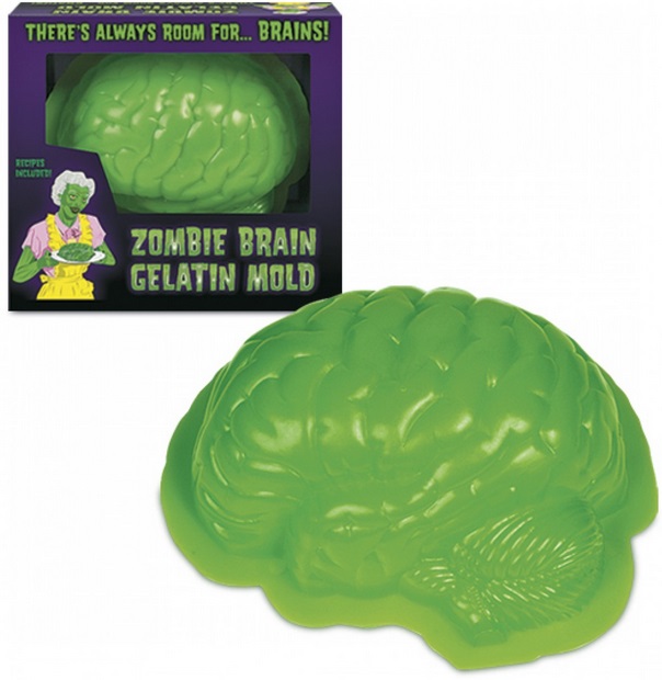 Zombie Brain Gelatin Mould
