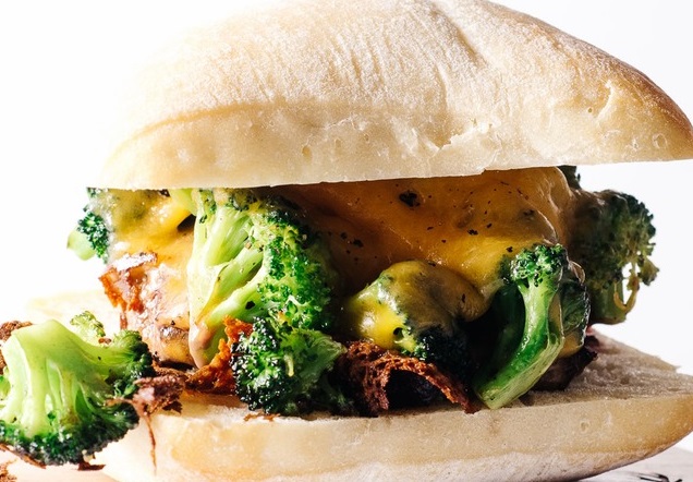 Broccoli & Cheese Burger Topping