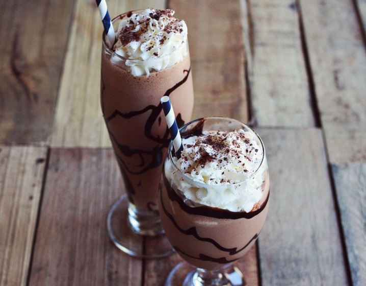 Chocolate Malt Milkshake