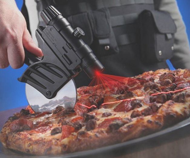 Laser-Guided Pizza Cutter