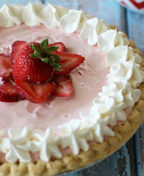 Strawberry Daiquiri Pie