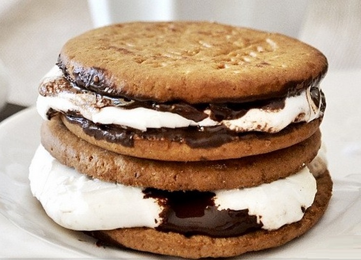 Digestive Biscuit S'Mores 