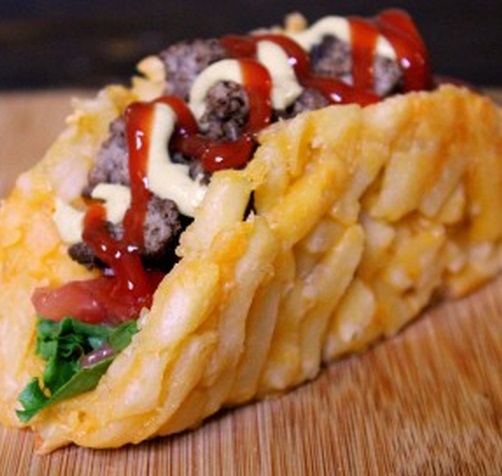 French Fry Taco
