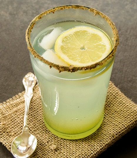Ginger Scented Lemon Soda