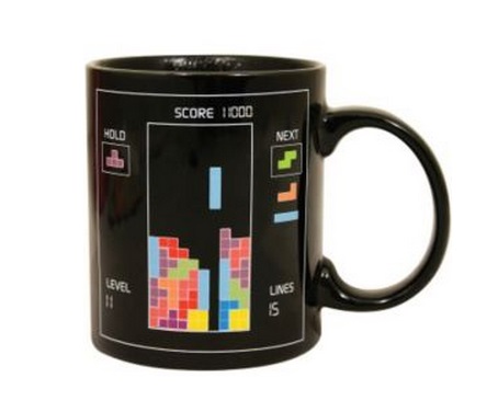 Tetris Heat Changing Coffe Mug