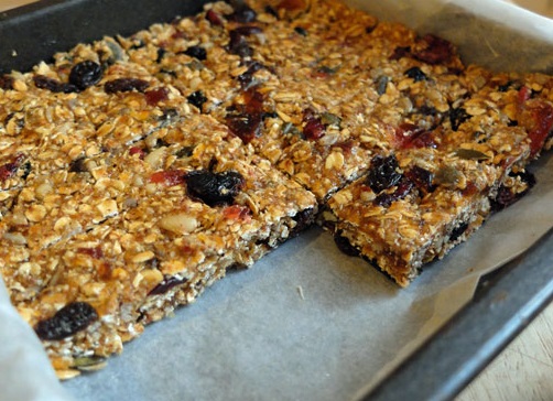 No-Bake Oat and Seed Tray