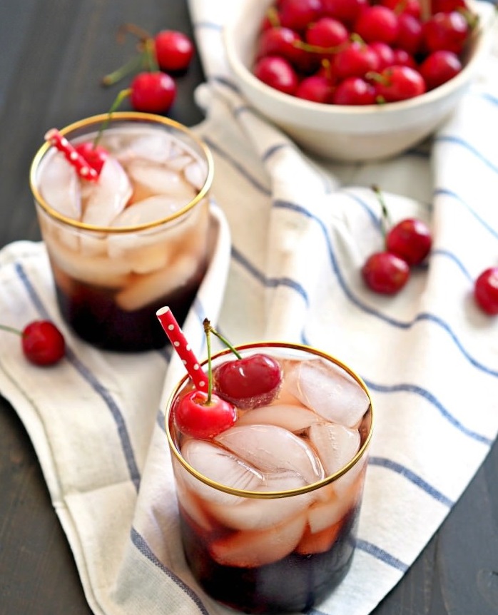 Cream Soda Cherry Cocktail