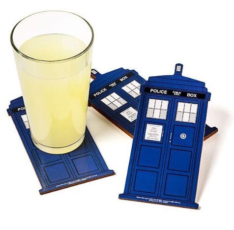 Dr Who: TARDIS Drink Coasters
