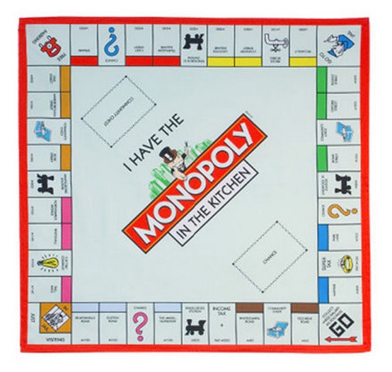 Monopoly Board Tea Towel