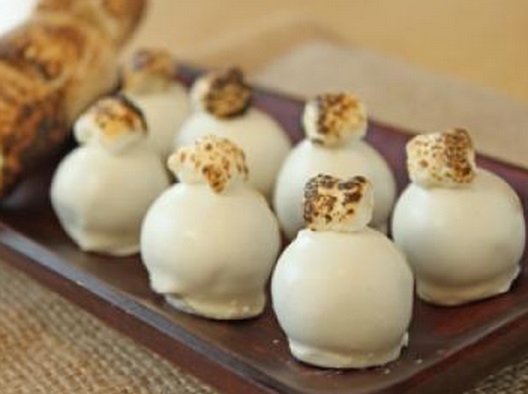 Toasted Marshmallow Truffles