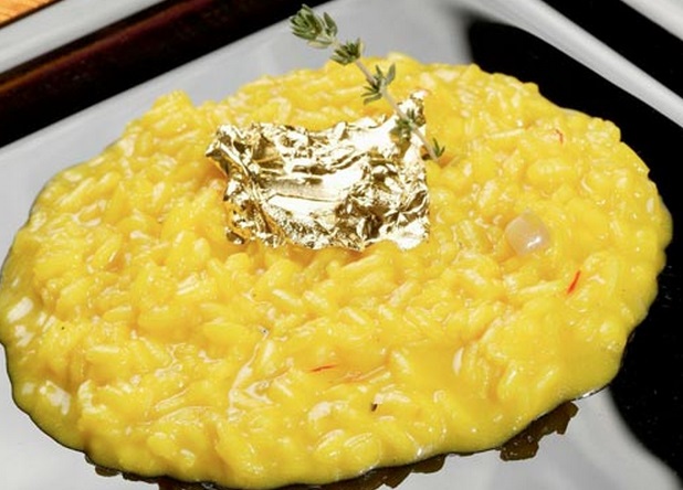 Gold Leaf Risotto Milanese