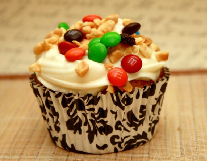 Trail Mix Cupcakes