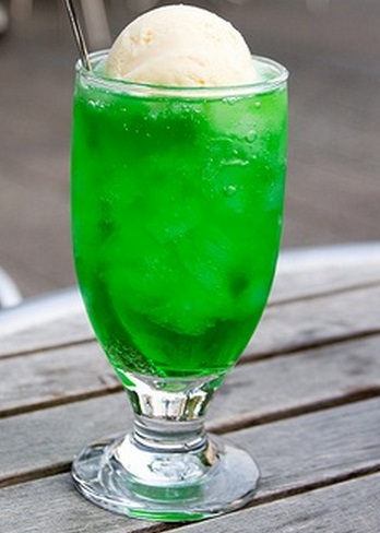 St. Patrick’s Day Lime Float