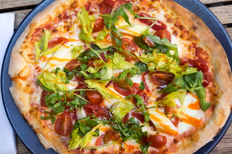 Bloody Mary Pizza