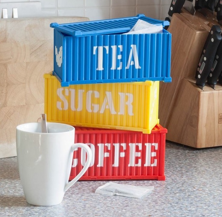 Tea, Coffee And Sugar Cargo Containers