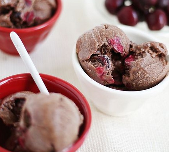Chocolate Covered Cherry Ice Cream