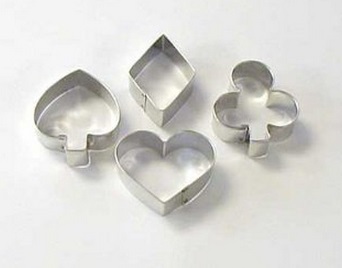 Playing Cards Cookie Cutters