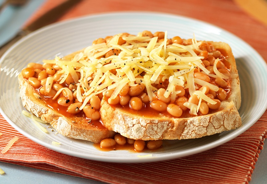 Beans & Cheese on Toast