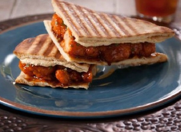 Spicy Curried Chicken Panini