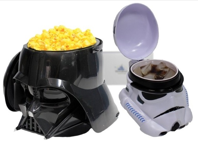Darth Vader Popcorn Bucket & Stormtrooper Mug Set