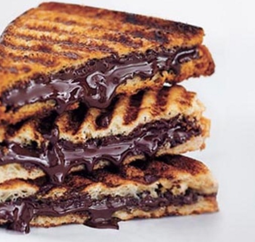 World’s Best Grilled Chocolate Sandwich