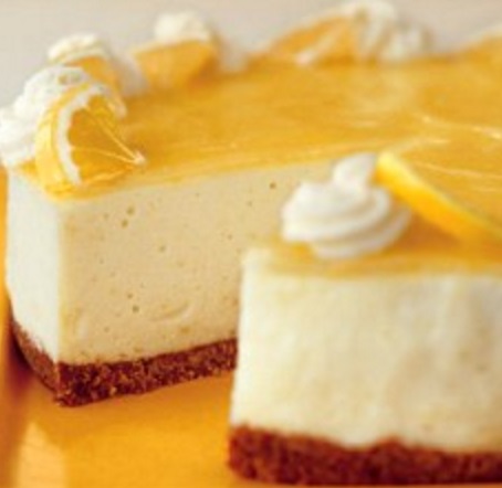 Lemon Bavarian Cream Pie