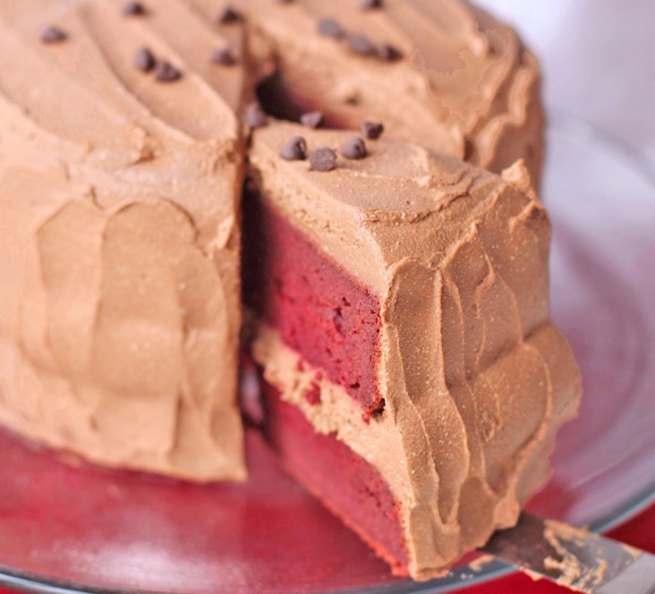 Healthy Red Velvet Cake