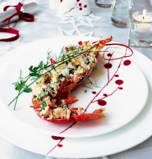 Grilled Lobster Thermidor