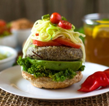 Healthy Vegan Lentil Burgers