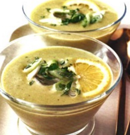 Chilled Lemon Grass and Coriander Vichyssoise