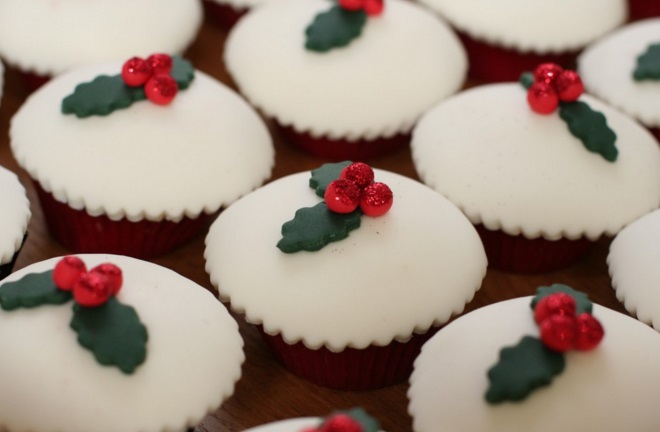 Spicy Christmas Cupcakes