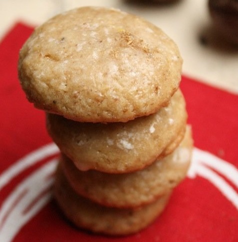 Nutmeg & Lemon Pfeffernuess Christmas cookies