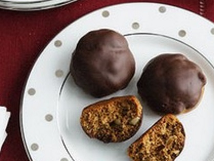 Chocolate Pfeffernuess Christmas cookies