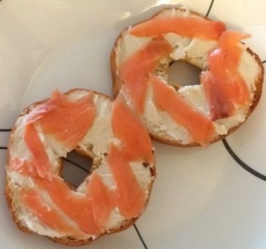 Healthy Bagel and Lox
