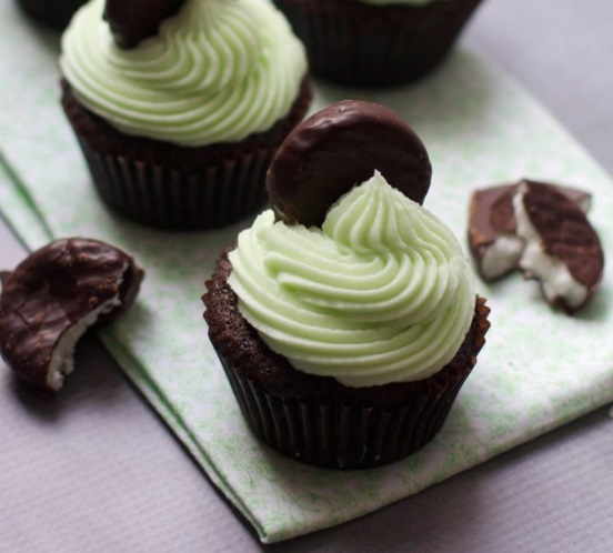 Peppermint Patty Cupcakes