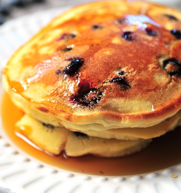 Lemon & Blueberry Pancakes