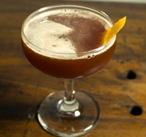 Pomegranate Molasses & Bourbon Cocktail