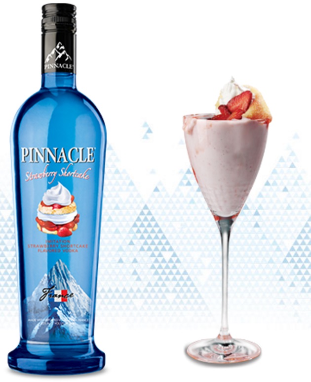 Pinnacle Strawberry Shortcake Cocktail