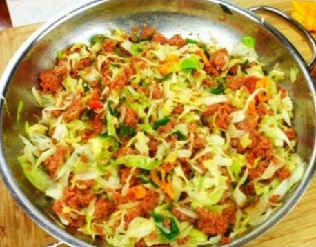 Caribbean Style Corned Beef and Cabbage