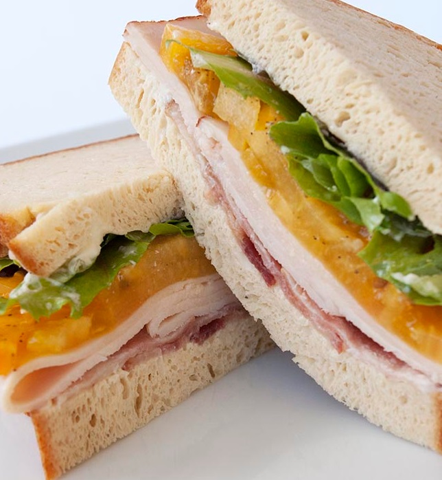 Healthy Cold Turkey Sandwich